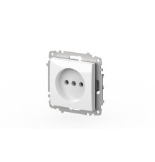 Розетка без заземления ELBI Zena Vega 609-015600-215