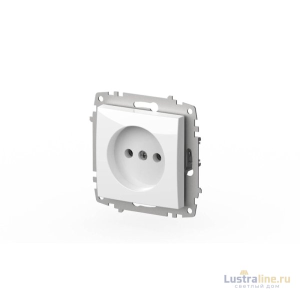 Розетка без заземления ELBI Zena Vega 609-015600-215