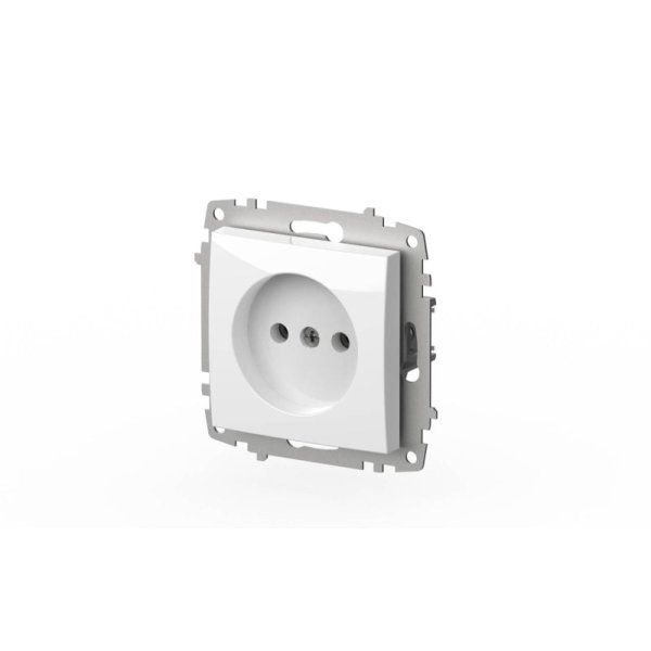 Розетка без заземления ELBI Zena Vega 609-015600-215