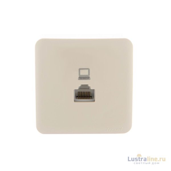 Розетка компьютерная Lezard Viola 751-0300-139