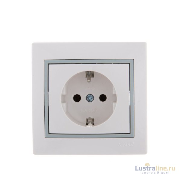 Розетка с/з Lezard Mira 701-0215-122