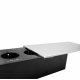 Блок розеток JX (Slide Top) (2 секции + 2 USB с кабелем питания) Mebax 00-00002888