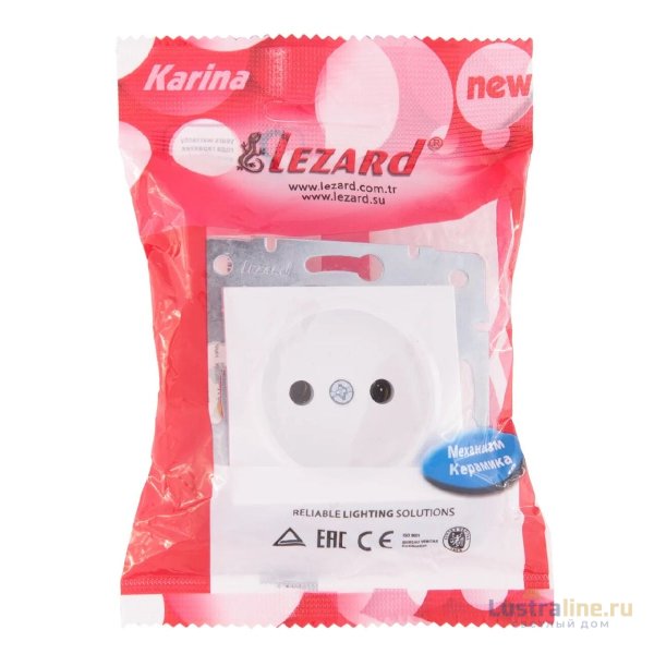 Розетка б/з Lezard Karina 707-0288-121B