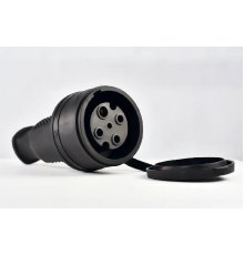 Штепсельный разъем трехфазный Lezard Каучук 332-0100-0203/203