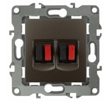 Розетка аудио двойная Эра 12-3112-13 Б0027468