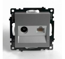 Розетка телевизионная 1-местная Stekker GLS00-7106-03 Катрин 49183