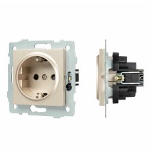 Механизм электрической розетки Arlight SCT-MEU1-PL-GD-V (250V, 16A) 049817