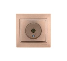 Розетка ТВ оконечная Lezard Mira 701-3131-130