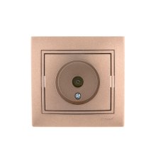 Розетка ТВ оконечная Lezard Mira 701-3131-130
