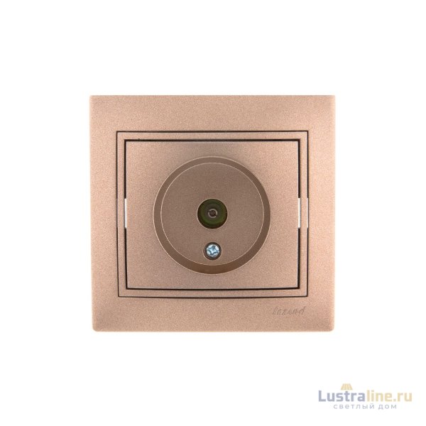 Розетка ТВ оконечная Lezard Mira 701-3131-130