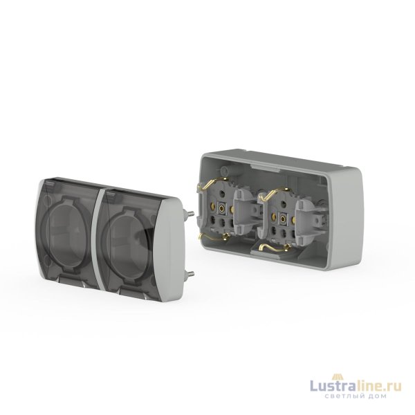 Розетка с заземлением ELBI Eva 554-011500-938
