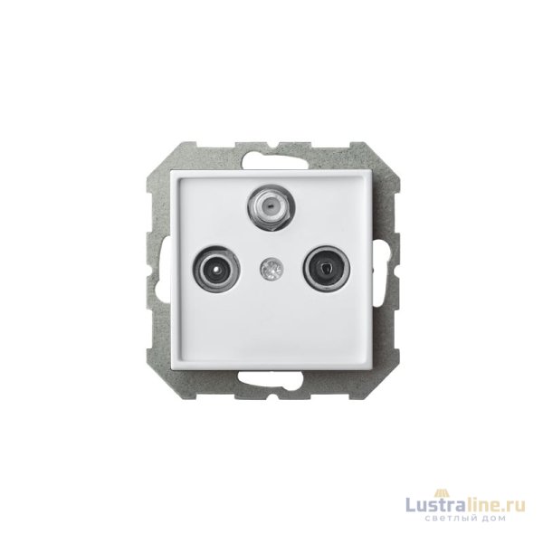 Розетка телевизионная (TV+R+SAT) Liregus Epsilon 28-028