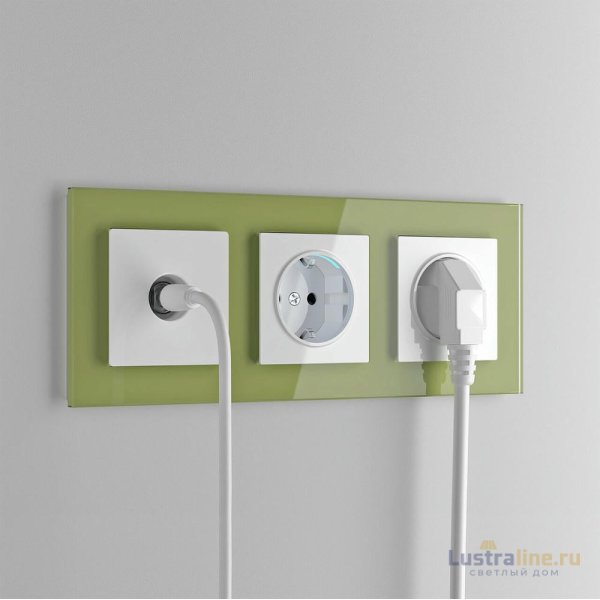 Розетка с заземлением и шторками Werkel белый W1171101 4690389155123