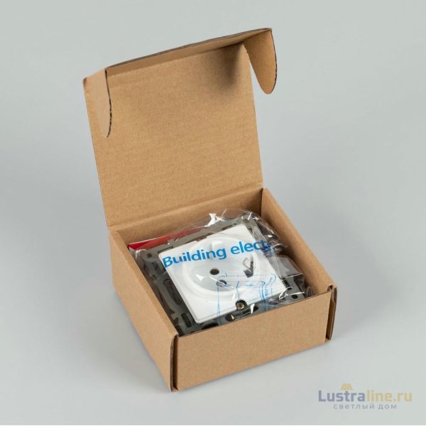 Механизм электрической розетки Arlight SCT-GP-MEU-PL-WH (250V, 16A) 043739
