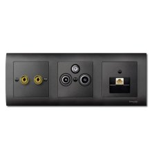 Центральная плата RJ45 Х1 Schneider Electric Merten System M MTN298314