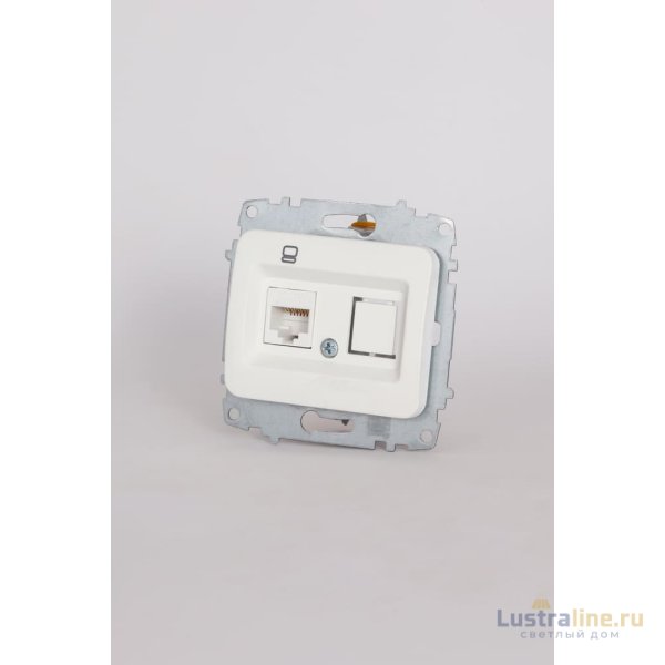 Компьютерная розетка (Cat 6) ELBI Jazz 607-006200-247