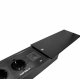 Блок розеток JX (Slide Top) (2 секции RJ-45 + 2 USB с кабелем питания) Mebax 00-00002891