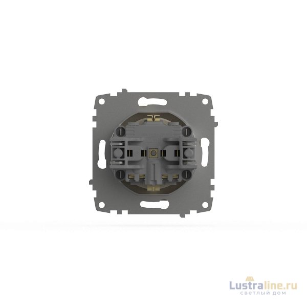 Розетка с заземлением и защитой от детей ELBI Zena Vega 609-010300-243