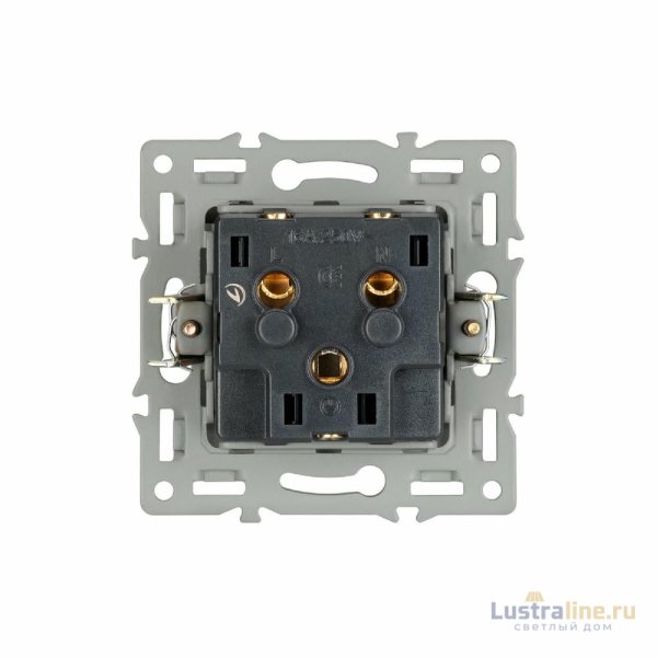 Механизм розетки влагозащищенный Arlight SCT-MCP-PL-BK (250V, 16A) 043746
