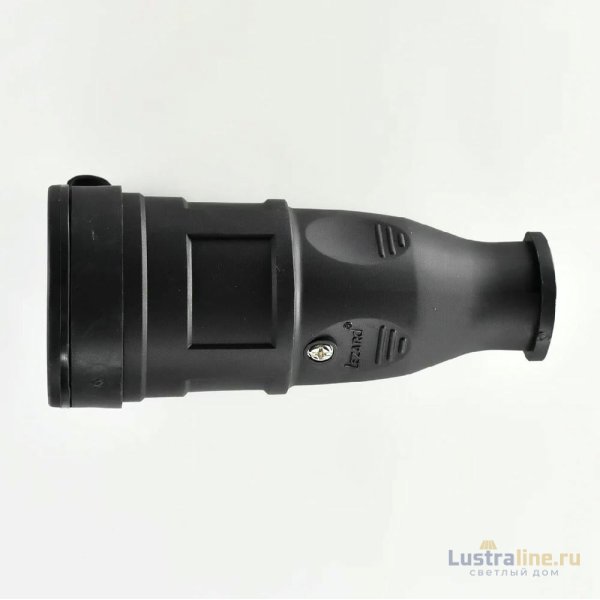 Штепсельный разъем с заглушкой Lezard Каучук 106-0400-0102/102