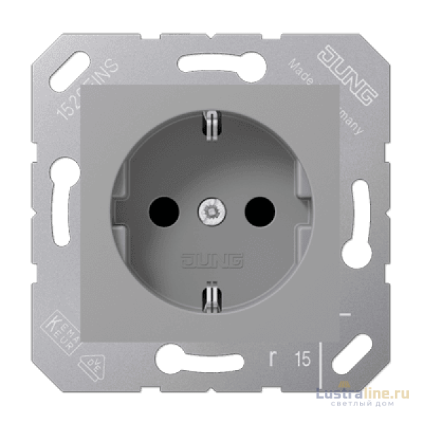 Розетка Schuko Jung CD5120BFGR