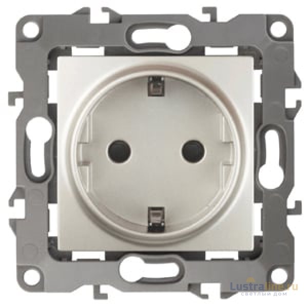 Розетка 2P+E Schuko Эра 12-2001-15 Б0019310