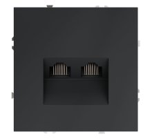 Розетка компьютерная двойная Voltum S70 VLS060207