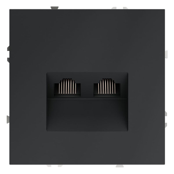 Розетка компьютерная двойная Voltum S70 VLS060207