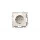 Розетка с заземлением и защитой от детей ELBI Zena Vega 609-010200-243