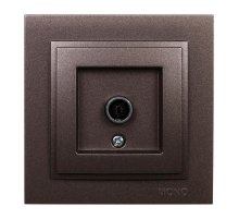 Розетка TV проходная Mono Electric Despina бронза 102-232305-137 Розетка TV проходная Mono Electric Despina бронза 102-232305-137