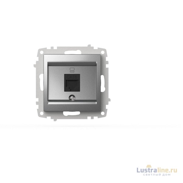 Розетка компьютерная (Cat 6) ELBI Zena Vega 609-011000-247
