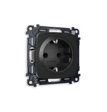 Комплект механизма розетки с/з cо шторками Ambrella Volt Omega MO807010