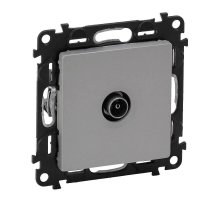Розетка TV проходная Legrand Valena Life алюминий 753661