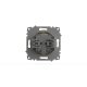 Розетка с крышкой и заземлением ELBI Zena Vega 609-010200-218