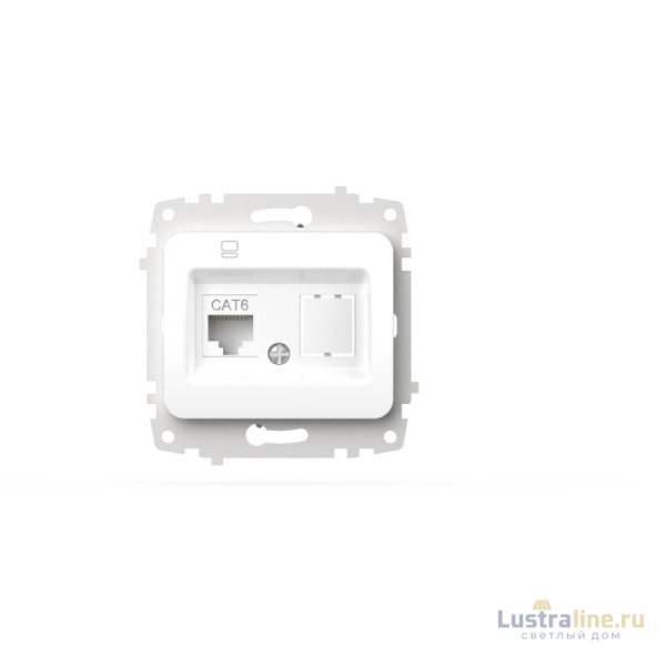 Компьютерная розетка (Cat 6) ELBI Jazz 607-000200-247