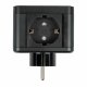 Разветвитель сетевой с выключателем Uniel S-GES2-16SBUC BLACK UL-00011246
