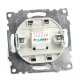 Розетка компьютерная 1-местная RJ-45 Stekker Катрин GLS00-7107-04 49023