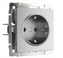 Розетка с заземлением и шторками Werkel W1171165 4690389195587 a063613