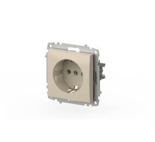 Розетка с заземлением ELBI Zena Vega 609-010300-217