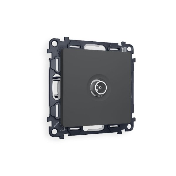 Комплект механизма TV розетки оконечной 50-870 MHz 1dB Ambrella Volt Alfa MA913010