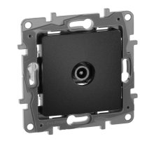 Розетка TV оконечная Legrand Etika Антрацит 672665