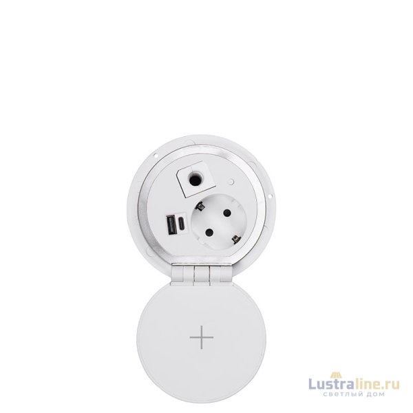 Блок розеток 51 (1 секция и 2 USB) Mebax 00-00000827