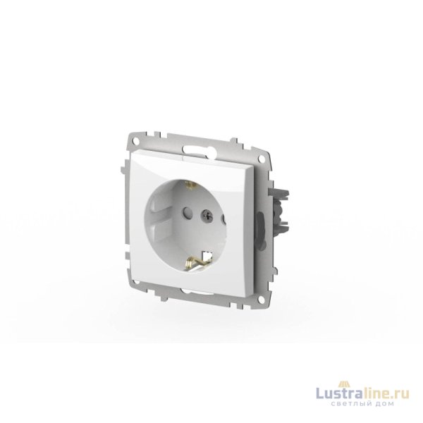 Розетка с заземлением и защитой от детей ELBI Zena Vega 609-015600-243
