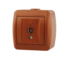 Розетка ТВ оконечная Lezard Nata 710-0800-130