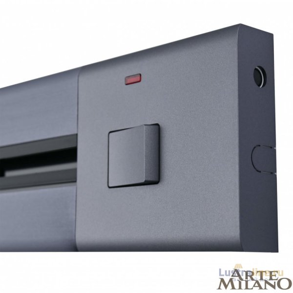 Накладной шинопровод с выключателем Arte Milano Am-track-sockets 385201TOB/100 Grey