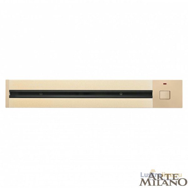 Встраиваемый шинопровод с выключателем Arte Milano Am-track-sockets 385205TBB/50 Gold