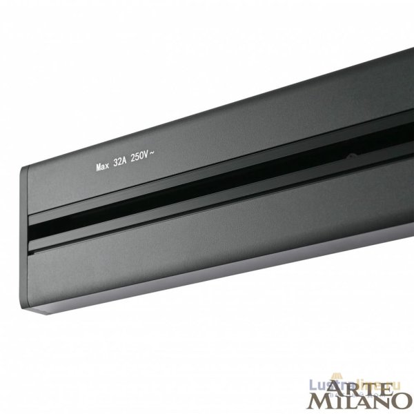 Накладной шинопровод с выключателем Arte Milano Am-track-sockets 385201TOB/100 Black Накладной шинопровод с выключателем Arte Milano Am-track-sockets 385201TOB/100 Black
