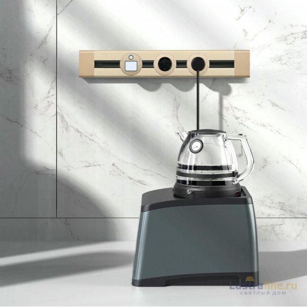 Накладной шинопровод с выключателем Arte Milano Am-track-sockets 385201TOB/100 Gold