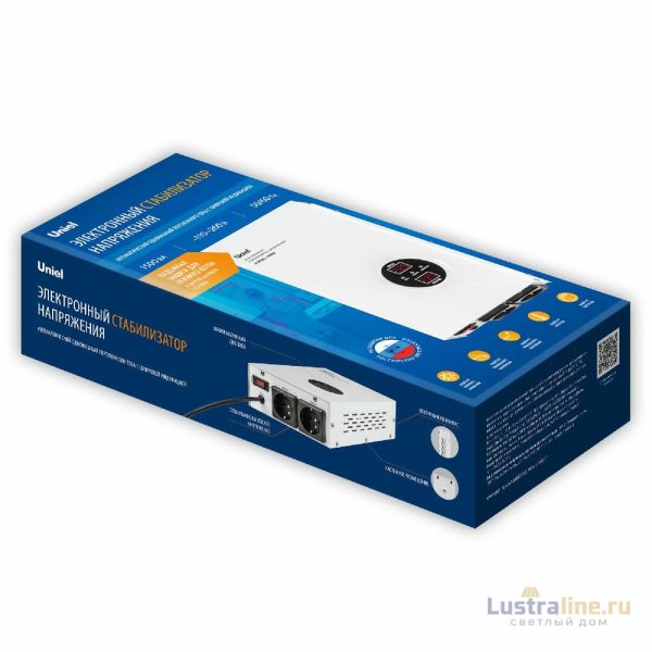 Стабилизатор напряжения Uniel U-DTRS-1500W UL-00010578