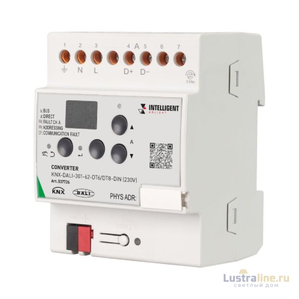 Конвертер Arlight KNX-DALI-301-62-DT6/DT8-DIN 230V 037726